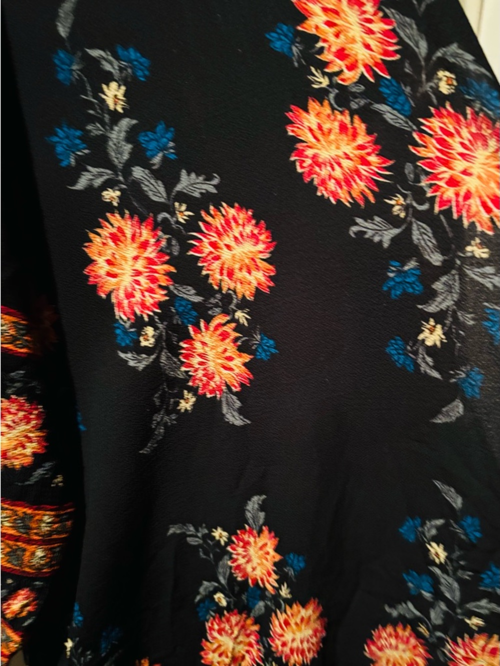 Beautiful Plus Size Long Shrug Tunic Sizes 1X-3X New - Picture 3 of 5